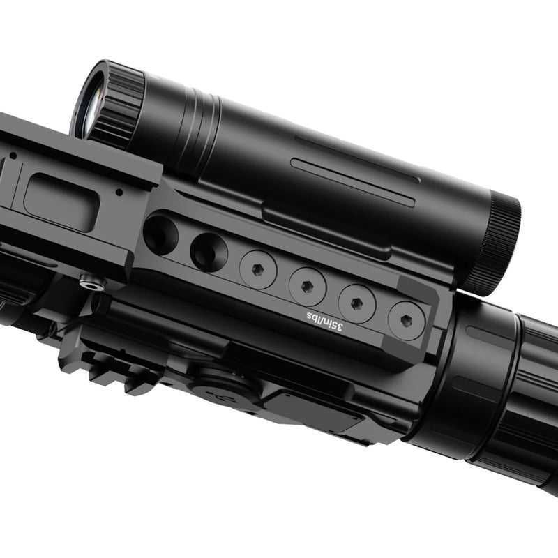 Load image into Gallery viewer, TNC335R - ThermNight Thermal &amp; Night Vision Multispectral Scope with Laser Rangefinder and Ballistic Calculator
