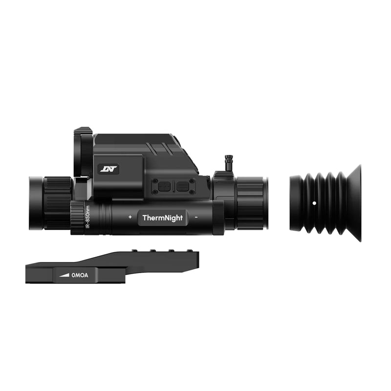 Load image into Gallery viewer, TNC335R - ThermNight Thermal &amp; Night Vision Multispectral Scope with Laser Rangefinder and Ballistic Calculator
