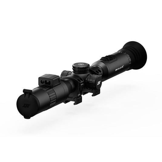 DNT ZULUS 4K Tube-Style 6-24x Digital Day & Night Vision Scope with Laser Rangefinder and DNT Ballistic Engine