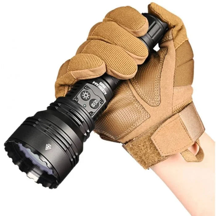 Load image into Gallery viewer, Acebeam W35 LC DEL Zoom LEP 800 Lumen Flashlight
