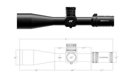 Arken DNT Optics TheOne 7-35X56 FFP TOR