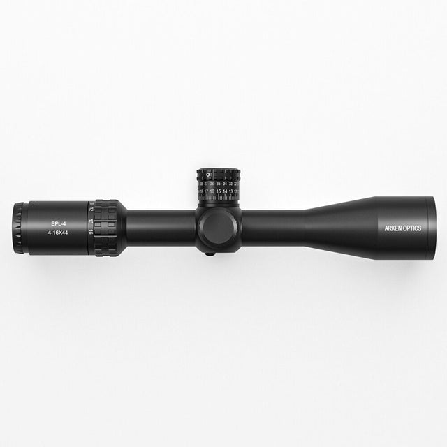 Load image into Gallery viewer, Arken EPL4 4-16×44 FFP MOA VPR Illuminated Reticle with Zero Stop – 30mm Tu
