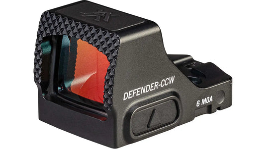 Vortex Defender CCW 1x25mm 6MOA Red Dot Sight