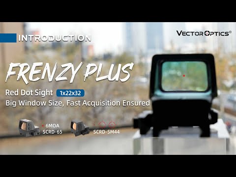 Load and play video in Gallery viewer, Vector Frenzy Plus 1x22x32 Red Dot Sight Solar Power
