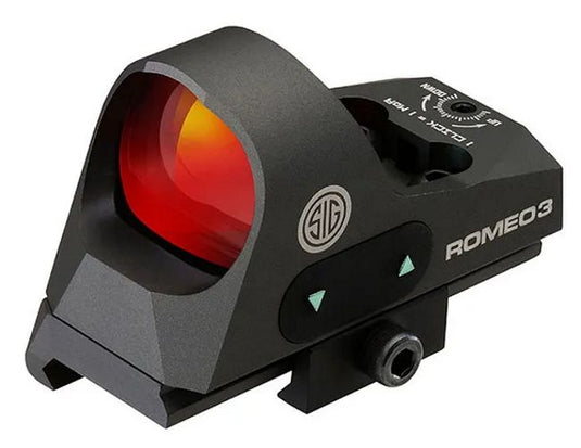 Sig Sauer Romeo3 Reflex 1X25mm Red Dot Sight - 3 MOA Reticle