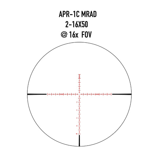 Element Helix HDLR 2-16x50 SFP APR-1C MRAD