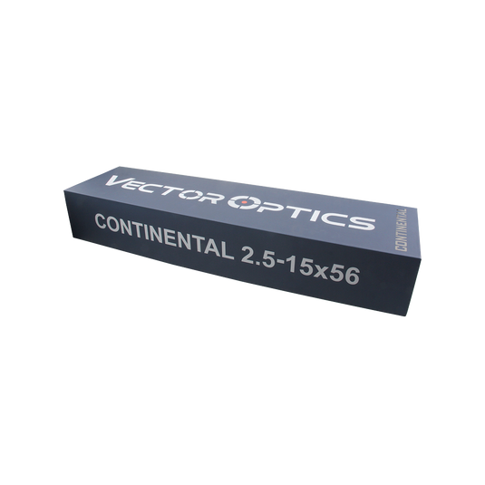 Vector Continental 2.5-15x56 SFP IR BDC 1/4 MOA