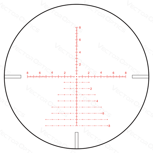 Vector Continental x6 5-30x56 SFP ZERO STOP Tactical