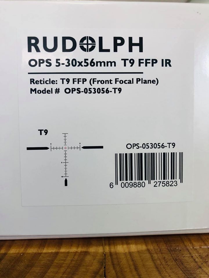 Load image into Gallery viewer, Rudolph OPS 5-30X56 T9 FFP IR MRAD
