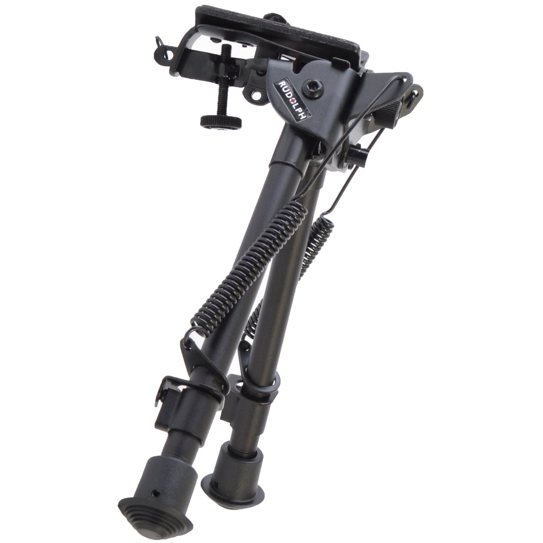 Rudolph Swivel Pivot Bipod - Black Aluminium 9"-13"