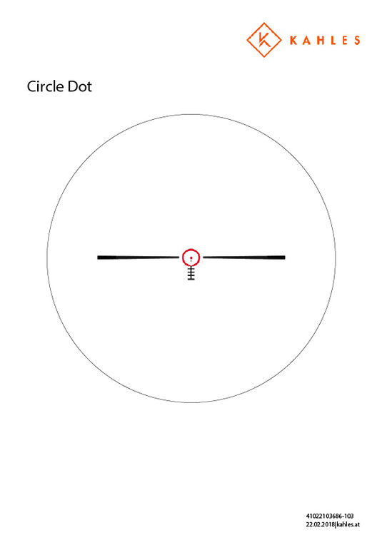 Kahles K4i 4x30 ABS Circle Dot