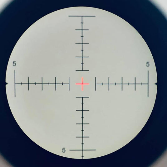 Rudolph V1 FFP 5-25X50 T9 IR MRAD Zero Stop