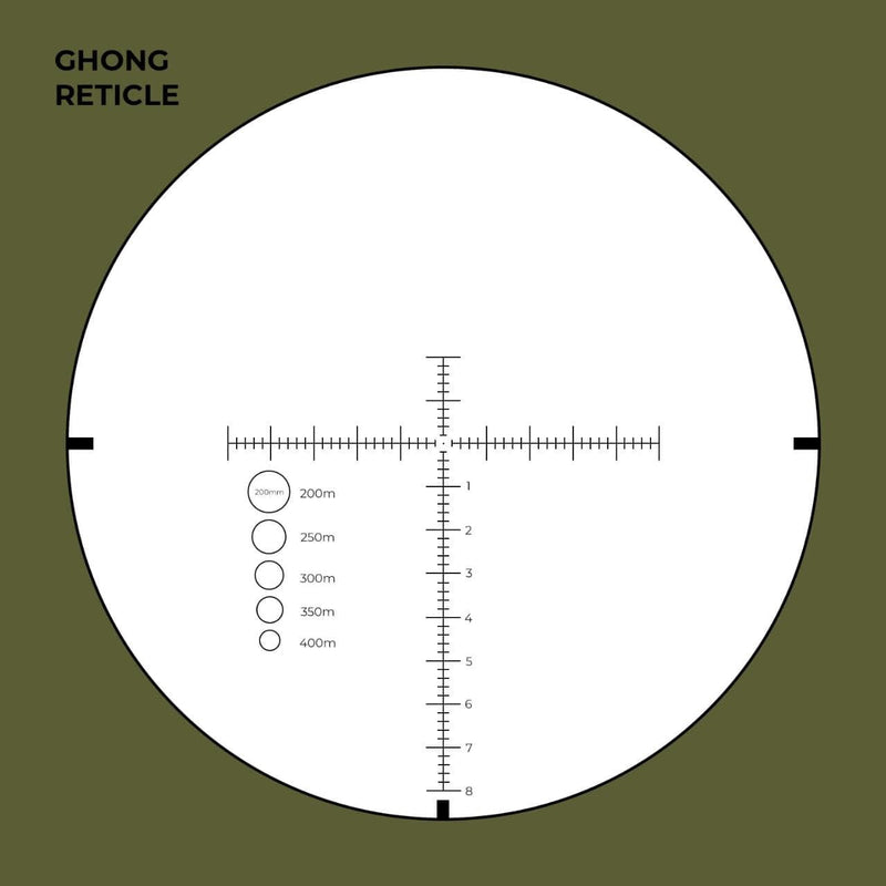 Load image into Gallery viewer, Rudolph V1 5-25X50 RR1 FFP IR MRAD Zero Stop Ghong Shooting Reticle
