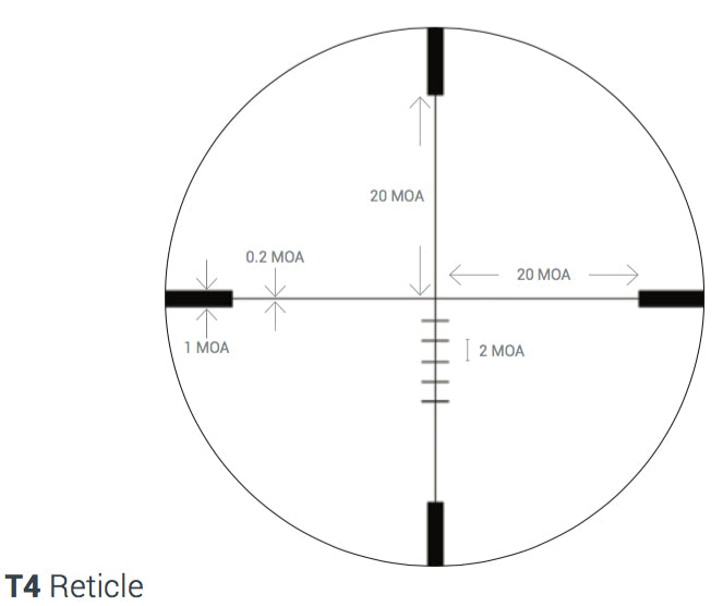 Load image into Gallery viewer, Rudolph Hunter HD - H2 4-16X42 25MM tube with T4 Reticle
