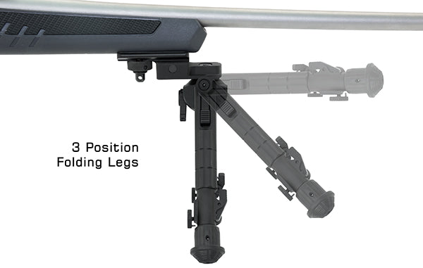Load image into Gallery viewer, UTG® Recon 360® TL Bipod, 7&quot;-9&quot; Center Height, Picatinny

