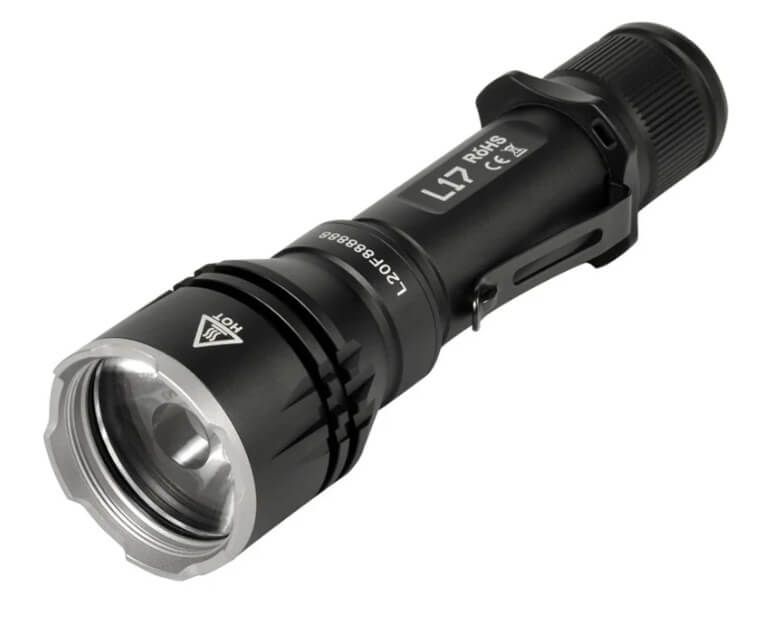Load image into Gallery viewer, Acebeam L17 LED Tactical Flashlight - 1400 Lumens, White
