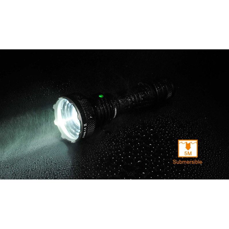 Load image into Gallery viewer, Acebeam L18 LED Tactical Flashlight - 1500 Lumens, White
