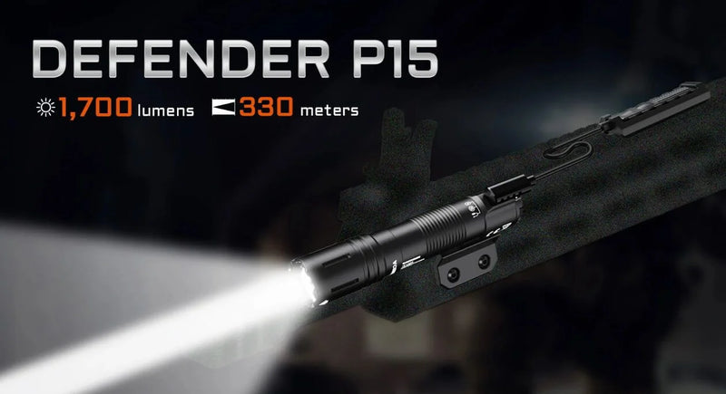 Load image into Gallery viewer, Acebeam P15 Tactical Light - 1700 Lumens
