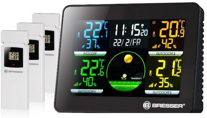 Load image into Gallery viewer, Bresser Quadro NLX Thermo/Hygrometer
