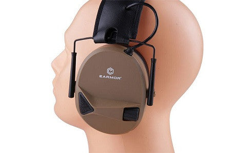 Load image into Gallery viewer, Earmor M30 Noise Reducing Headset - Coyote Brown
