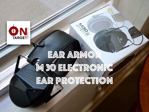 Load and play video in Gallery viewer, Earmor M30 Noise Reducing Headset - Black

