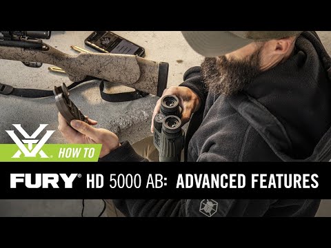 Load and play video in Gallery viewer, Fury 10X42 Rangefinder Binocular HD 5000 AB
