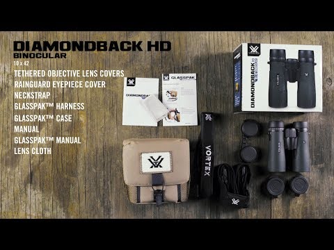 Load and play video in Gallery viewer, Vortex Diamondback HD 10x42 Binoculars
