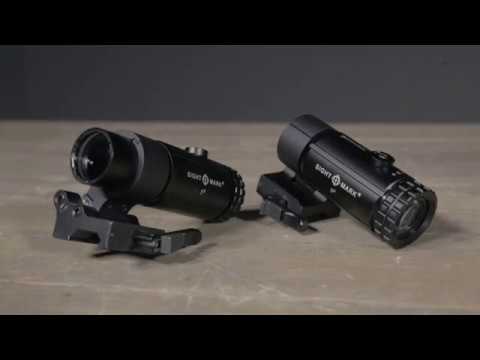 Load and play video in Gallery viewer, Sightmark T-3 Magnifier With LQD Flip To Side Mount
