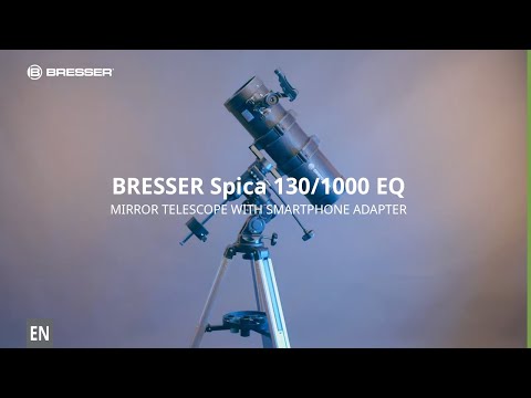 Load and play video in Gallery viewer, Bresser Spica 130/1000 EQ3 Telescope
