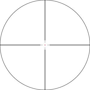 Vortex Crossfire® II 1-4X24 V-Brite (MOA) Reticle | 30 mm Tube