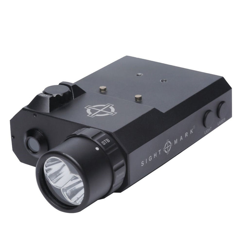 Load image into Gallery viewer, Sightmark LoPro Combo Flashlight (Visible And IR) And Green Laser Sight - Matte Black
