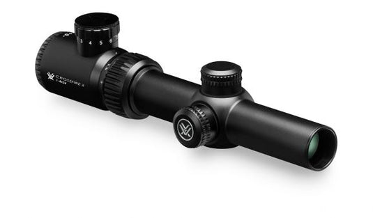 Vortex Crossfire® II 1-4X24 V-Brite (MOA) Reticle | 30 mm Tube