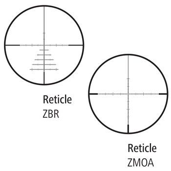 Zeiss Conquest V6 5-30x50 RET 91 (ZBR Ballistic) Target Turrets